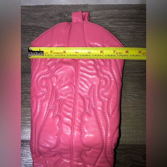 Mata Shoes Dallas Cowgirl Cowboy Pink Boots New - Picture 4 of 6